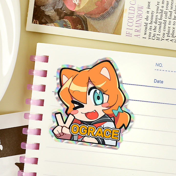 Custom Prismatic Stickers