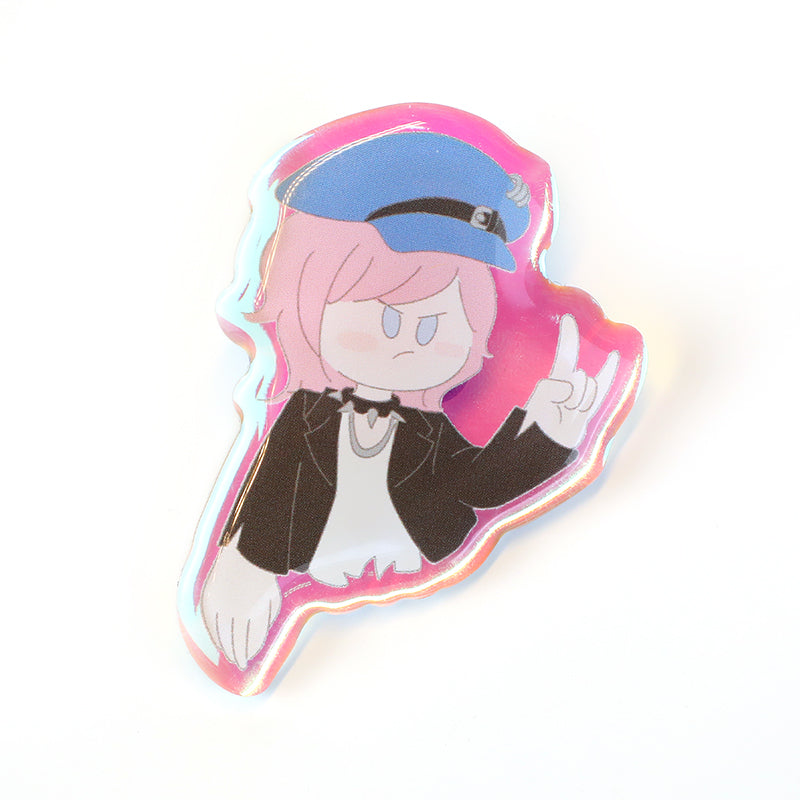 Custom Rainbow Acrylic Pins - VOGRACE