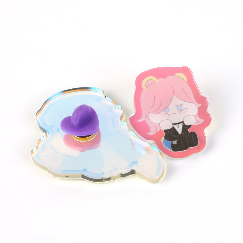 Custom Rainbow Acrylic Pins - VOGRACE
