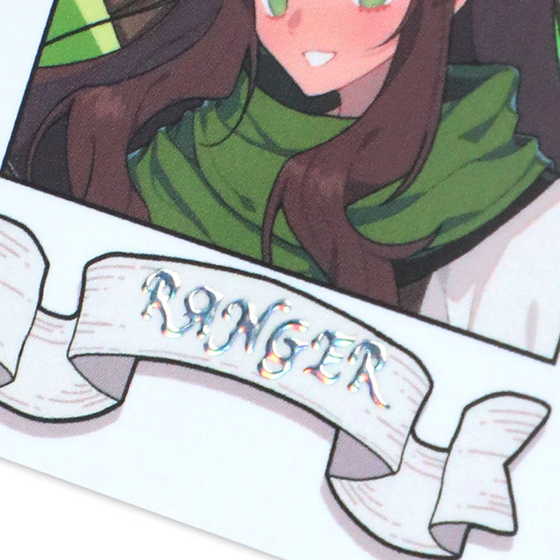 Custom Cold Foil Stamping Raised Foil Printing Stickers - VOGRACE