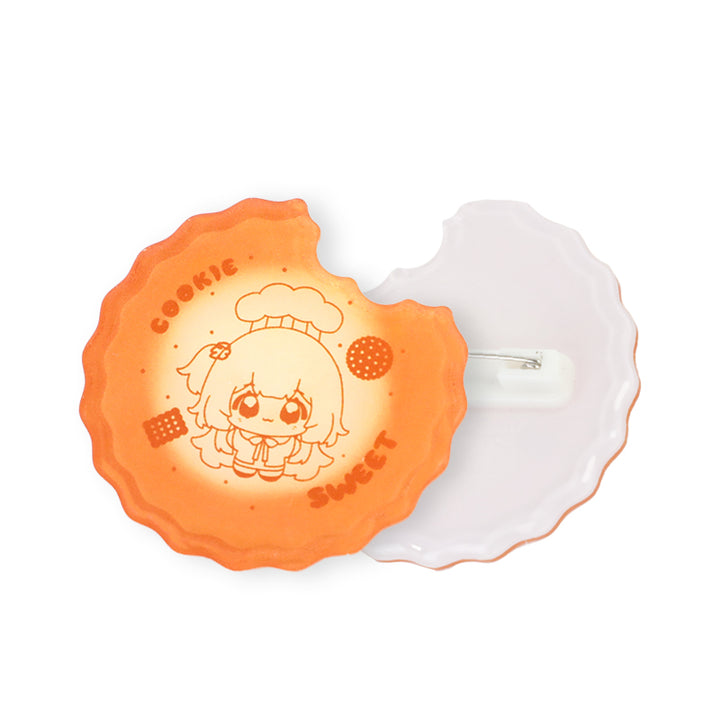 Custom Rounding Clear Acrylic Pins