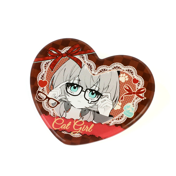 Custom Rounding Clear Acrylic Pins