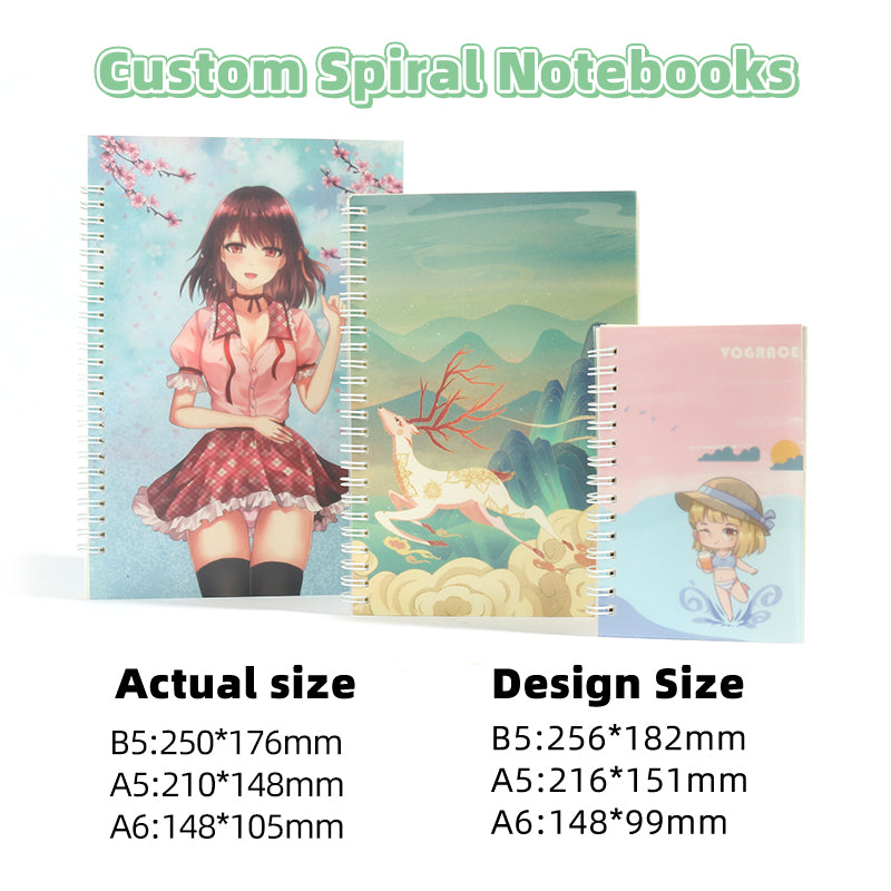 Custom Spiral Notebooks - VOGRACE