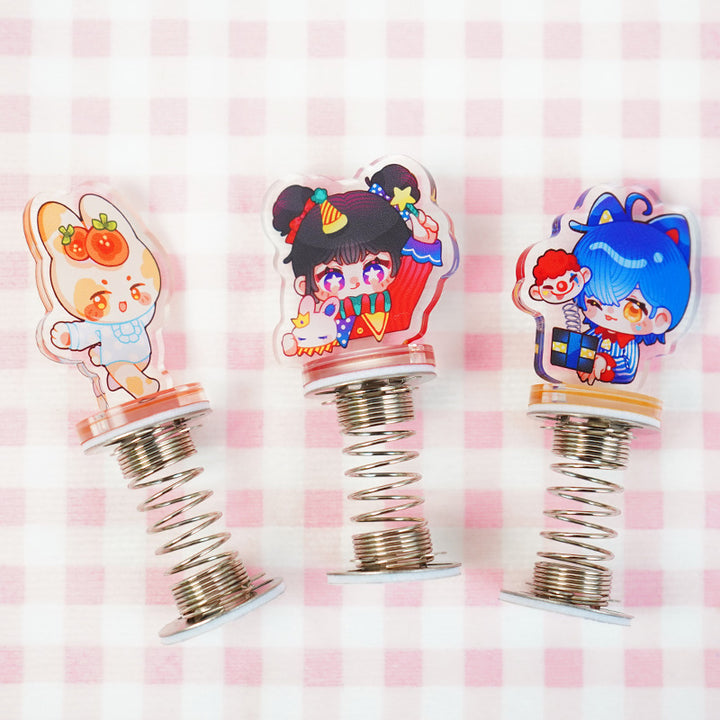 Custom Spring Shaker Acrylic Standees - VOGRACE