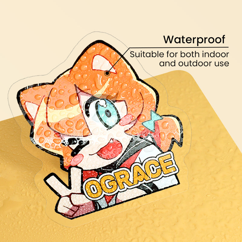 Custom Static Clings Stickers