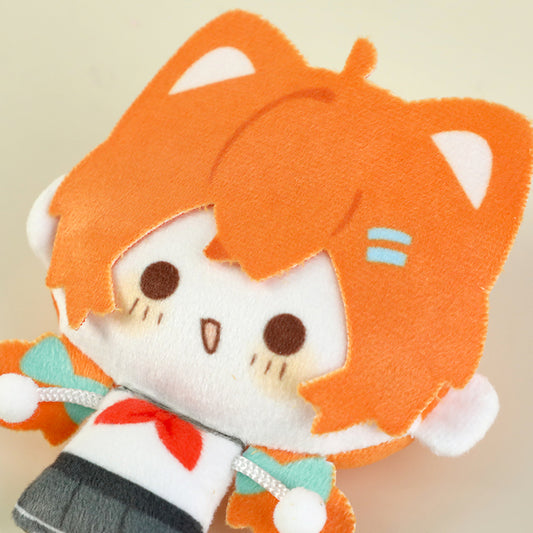 Custom 3D Hair Plush Keychains