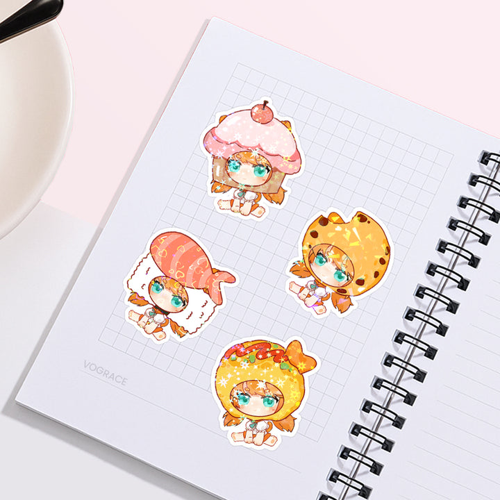 Custom Vinyl Holographic Stickers