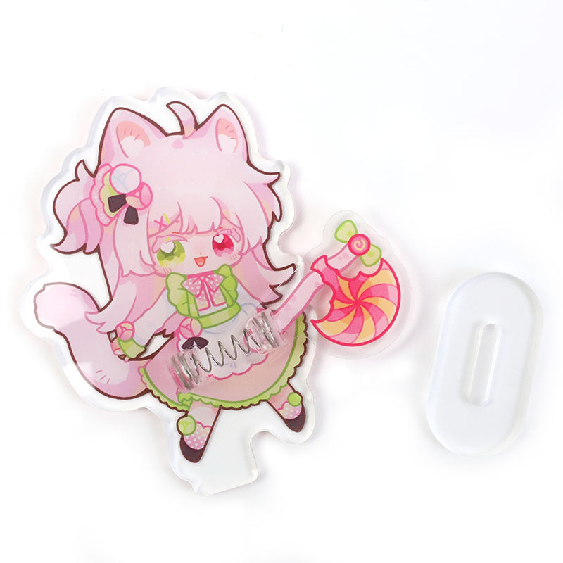 Custom Acrylic Wiggly Standees - VOGRACE