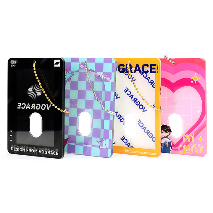Custom Acrylic Photocard Holders Keychains - VOGRACE