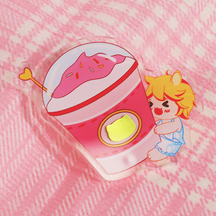 Custom Hot Stamping Acrylic Pins - VOGRACE