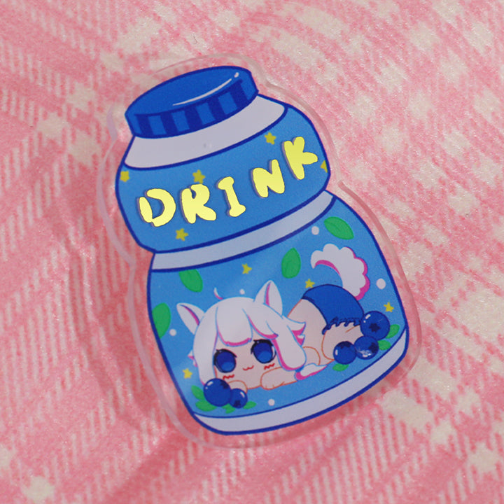 Custom Hot Stamping Acrylic Pins - VOGRACE