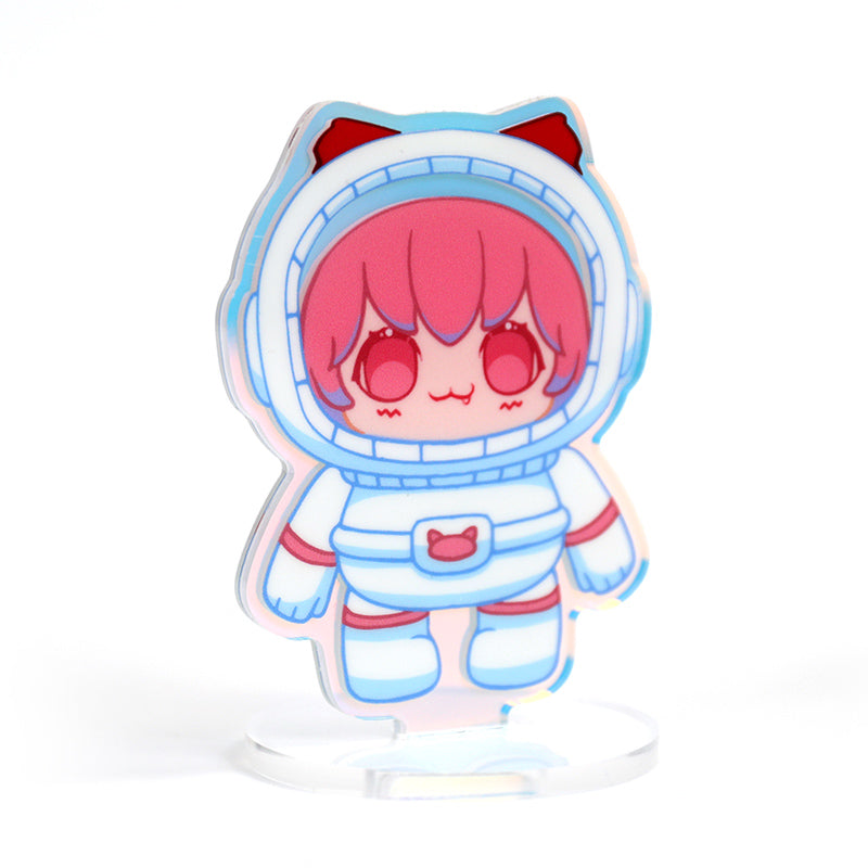 Custom Opaque Holographic Acrylic Standees - VOGRACE