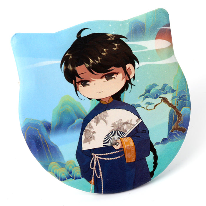 Custom Cat Ear Shapes Button Pins - VOGRACE