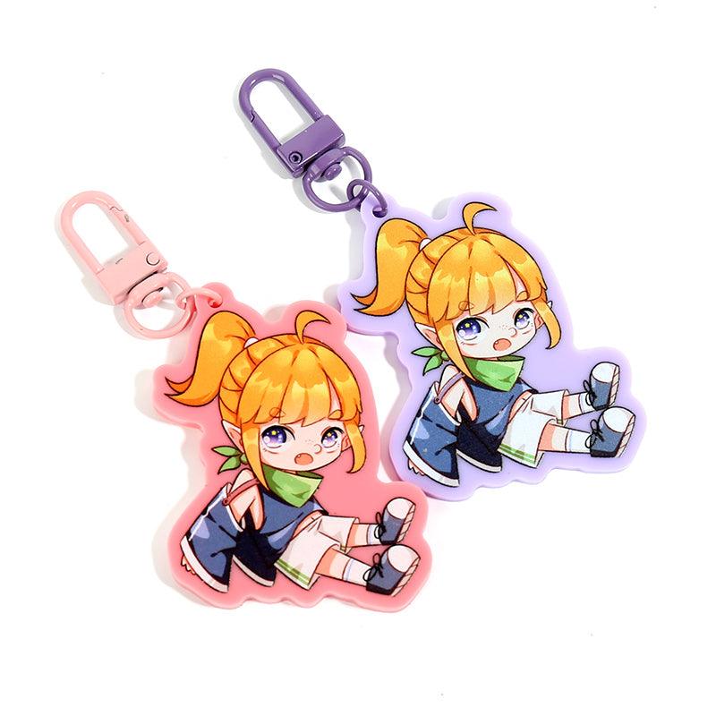 Custom Colored Acrylic Keychains - VOGRACE