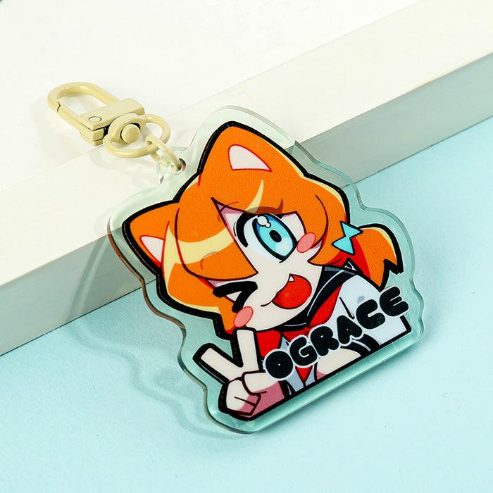 Custom Colored Acrylic Keychains - VOGRACE