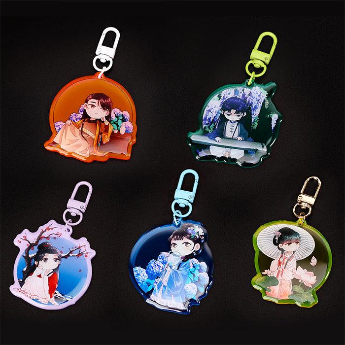 Custom Colored Epoxy Acrylic Keychains - VOGRACE