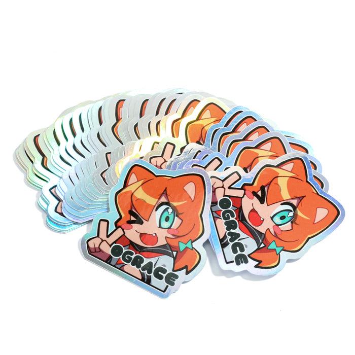 Custom Holographic Stickers - VOGRACE