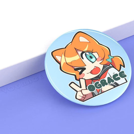 Custom Round Button Pins - VOGRACE