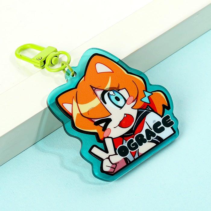 Custom Translucent Colored Acrylic Keychains - VOGRACE