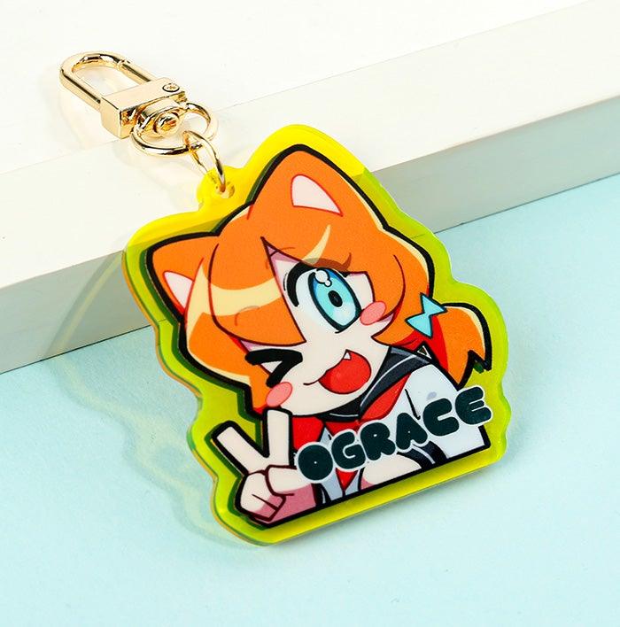 Custom Translucent Colored Acrylic Keychains - VOGRACE