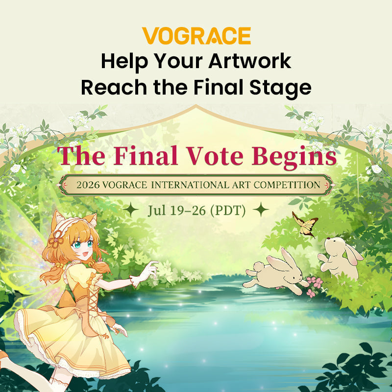 Vograce Kunstwettbewerb Abstimmungsguide: Erreiche die Finalrunde 