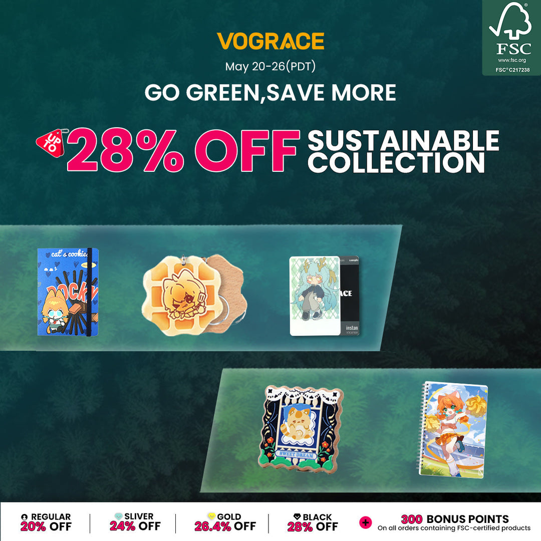 FSC Certified. Creator Trusted. Now Up to 28% Off.