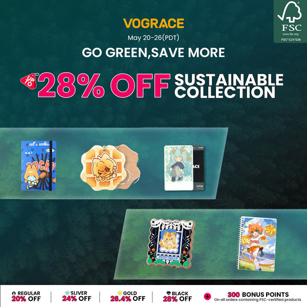 FSC Certified. Creator Trusted. Now Up to 28% Off.