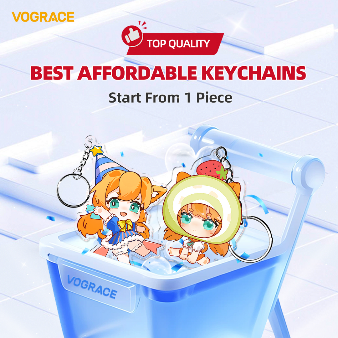 Where can I compare prices and lead times for engraved or printed keychains in bulk? - VOGRACE