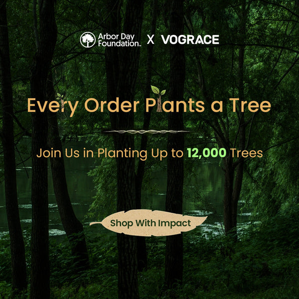 Every Order Plants a Tree: Vograce Launches Its Green-Month Initiative🌳✨