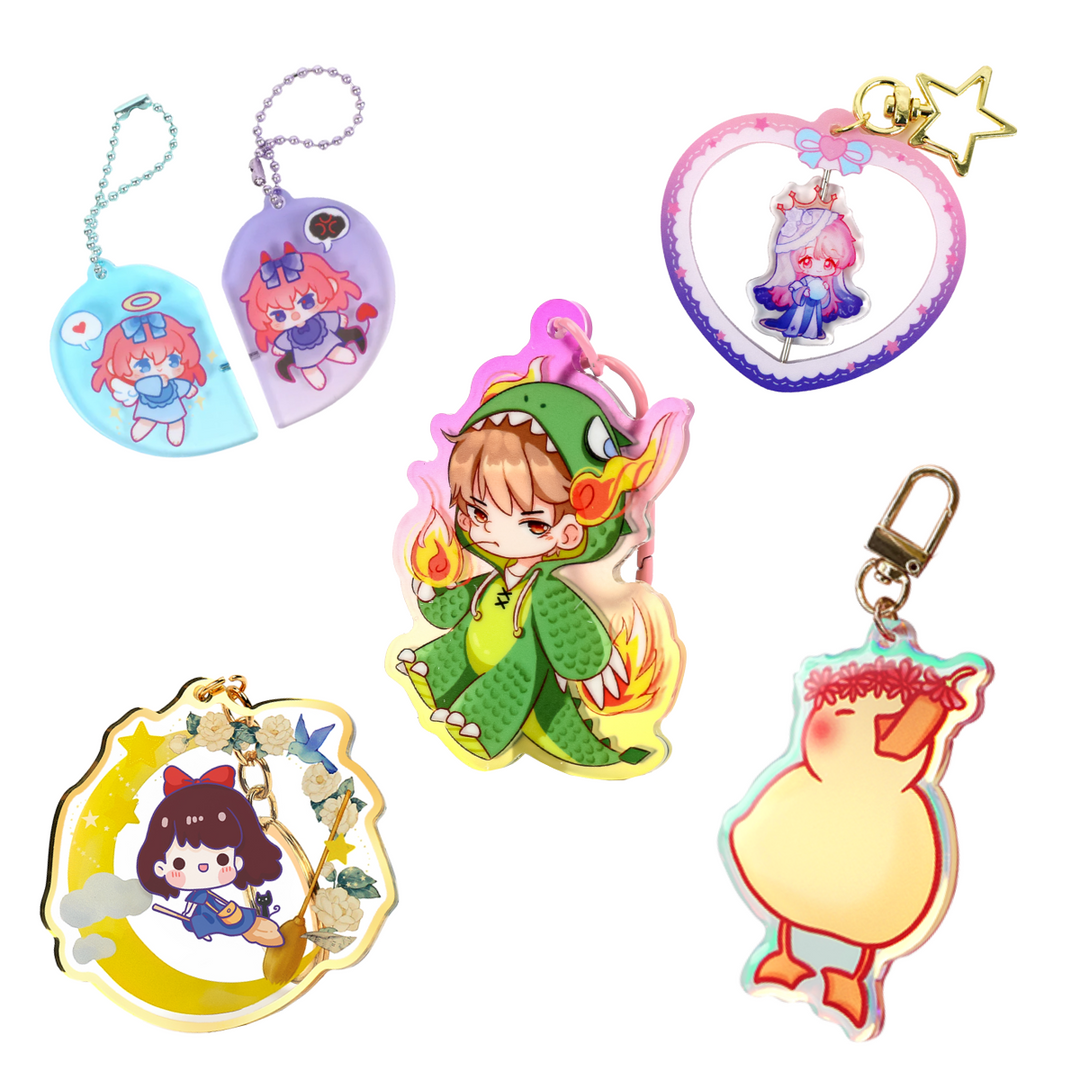 Best acrylic keychain supplier - VOGRACE