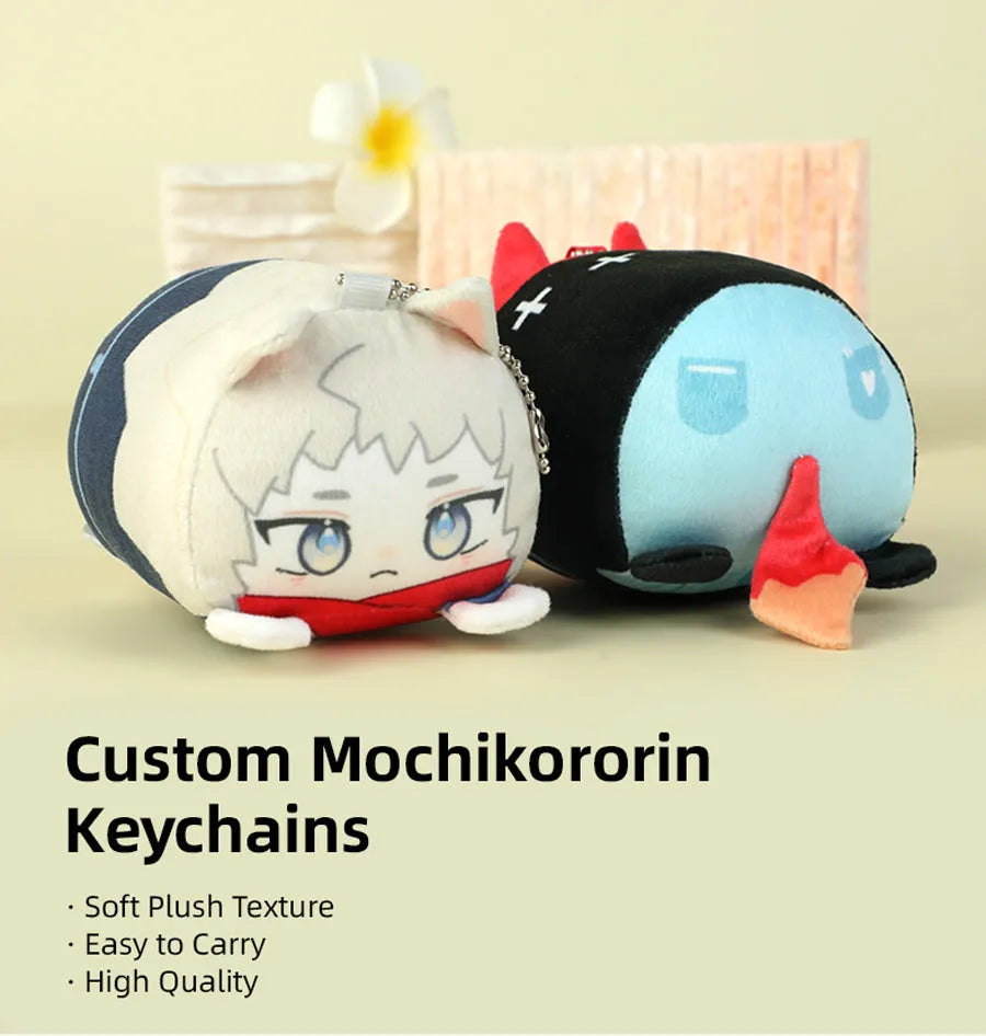 Apresentando os Chaveiros de Peluche Mochikororin Personalizados: O Seu Companheiro em Tamanho de Bolso! 