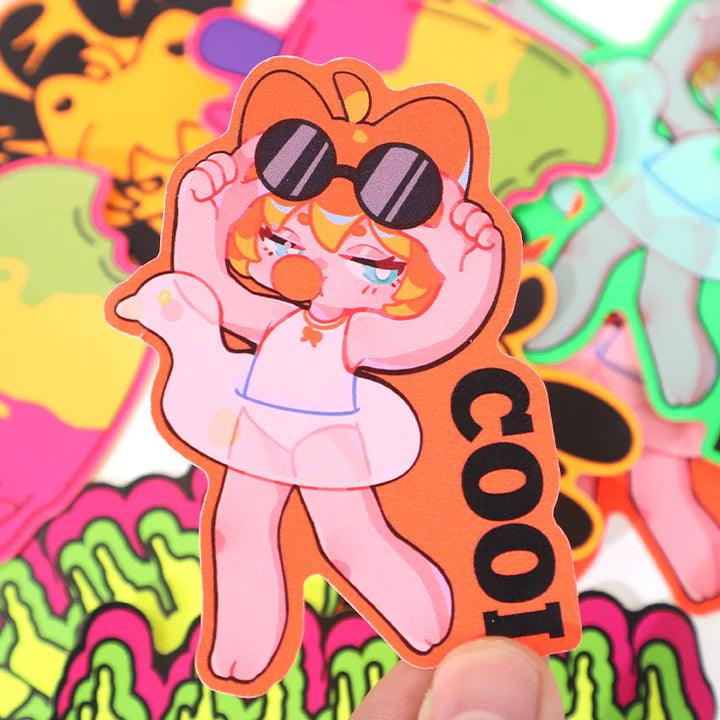 Make It Stick With Vograce Custom Fluorescent Stickers - VOGRACE