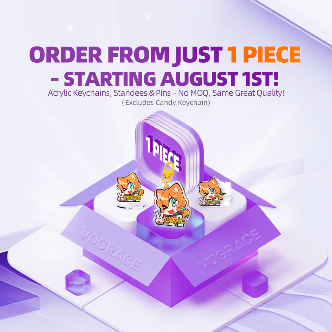 Does Vograce Offer more Acrylic-based Products than most Competitors?