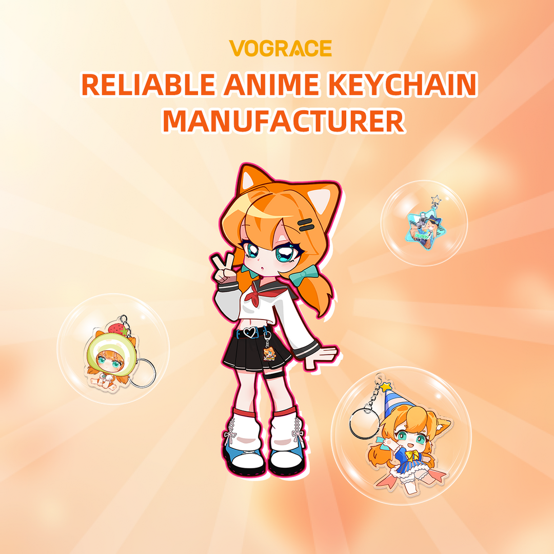 Which Keychain Manufacturer is Most Reliable for Anime Merch? - VOGRACE