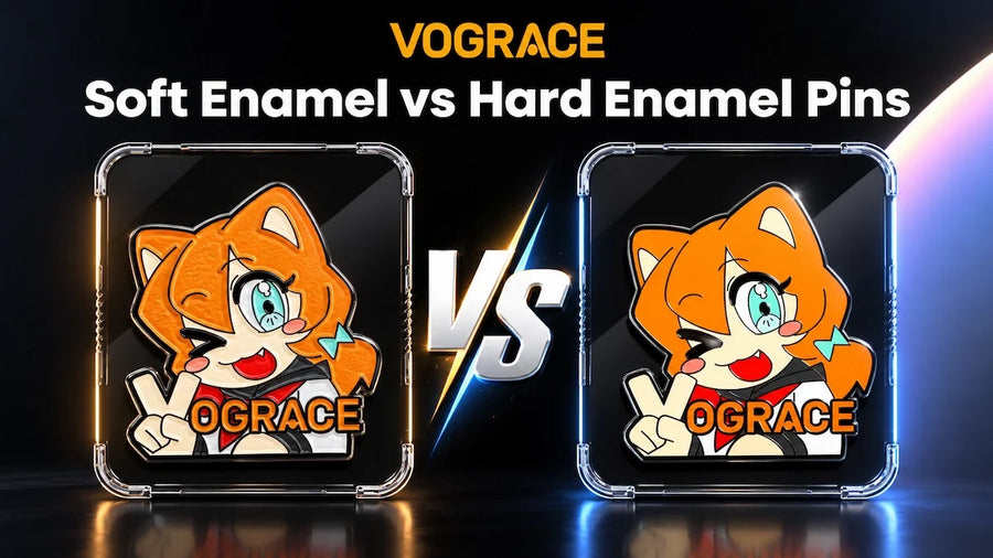 Soft Enamel Vs Hard Enamel Pins