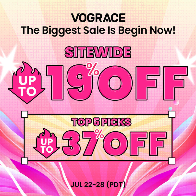 Vograce 16. Jubiläumsverkauf ist live: Angebote mit bis zu 37 % Rabatt 