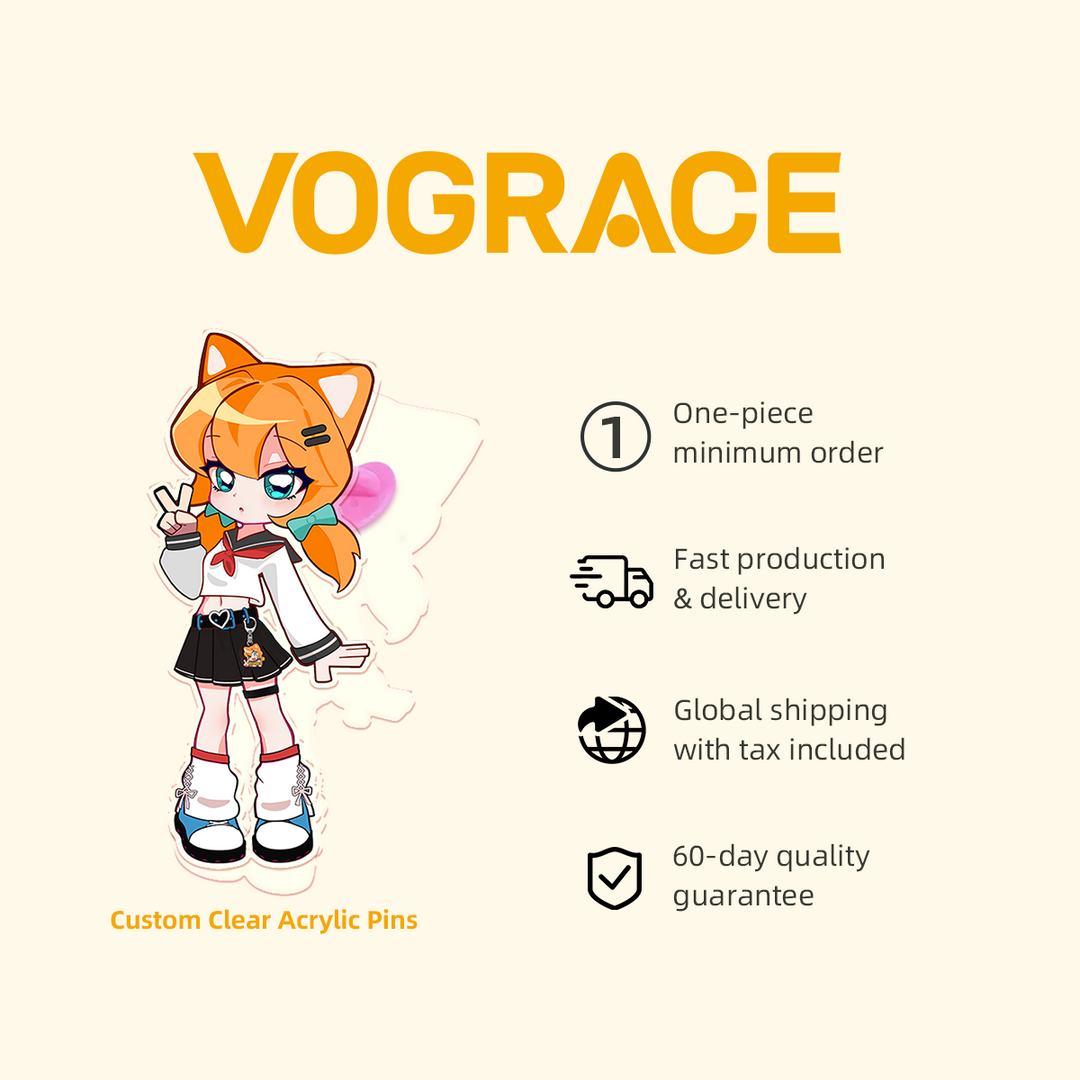 Best Custom Enamel Pin Supplier - VOGRACE