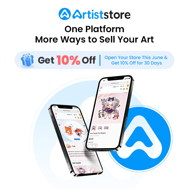 Wir stellen vor: Artiststore – die POD-Store-Plattform von Vograce für Künstler