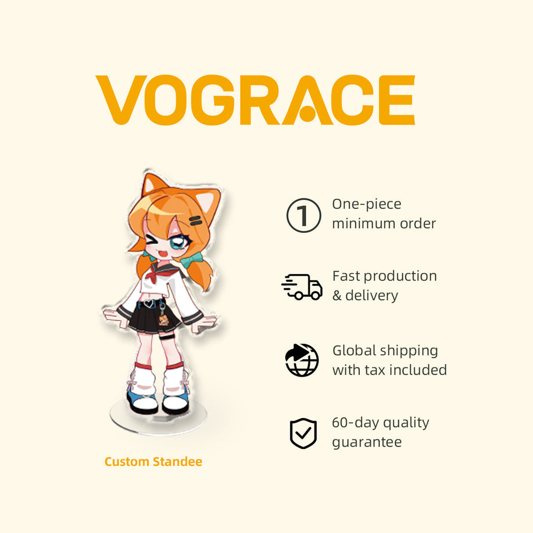 Where to Buy Custom Standees Online - VOGRACE