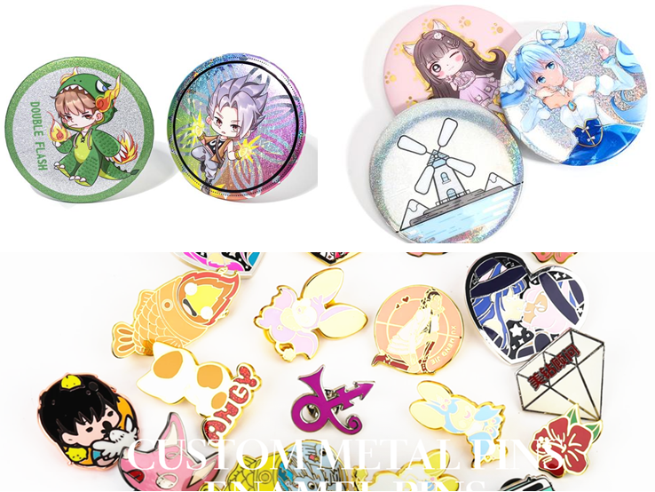 Why buy custom button pins from Vograce?