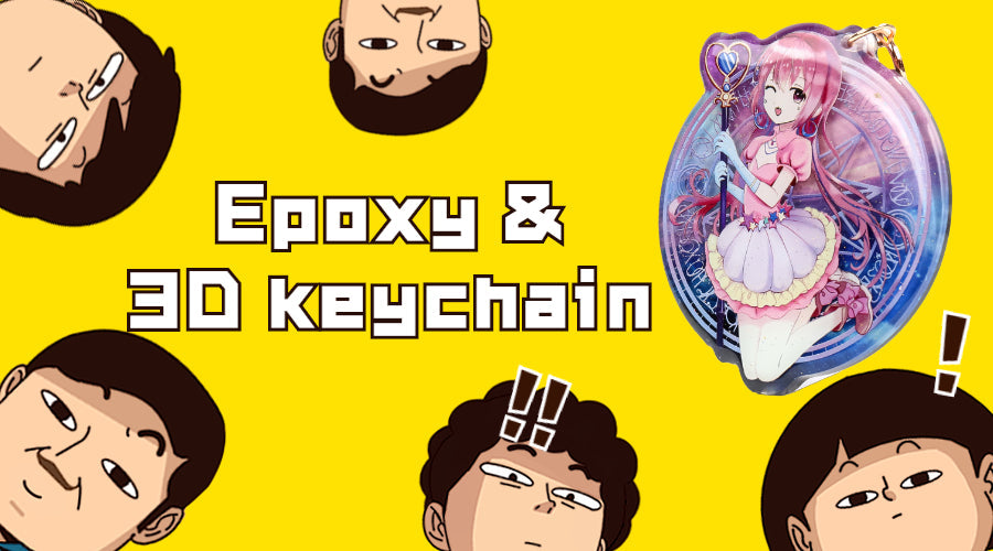 Expoxy Keychain&3D Keychain Instruction - VOGRACE