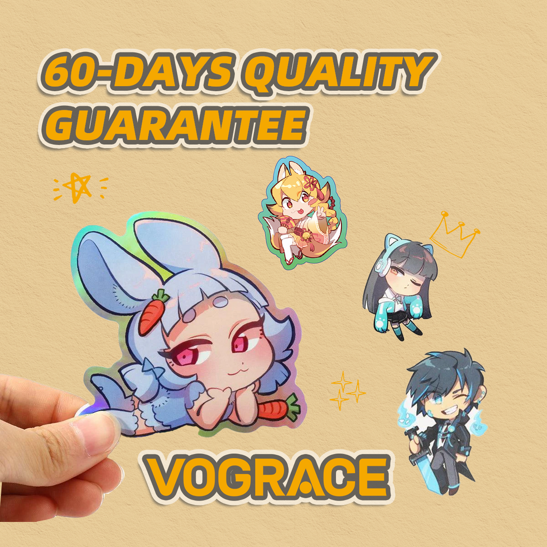 Custom Die-Cut Stickers - VOGRACE