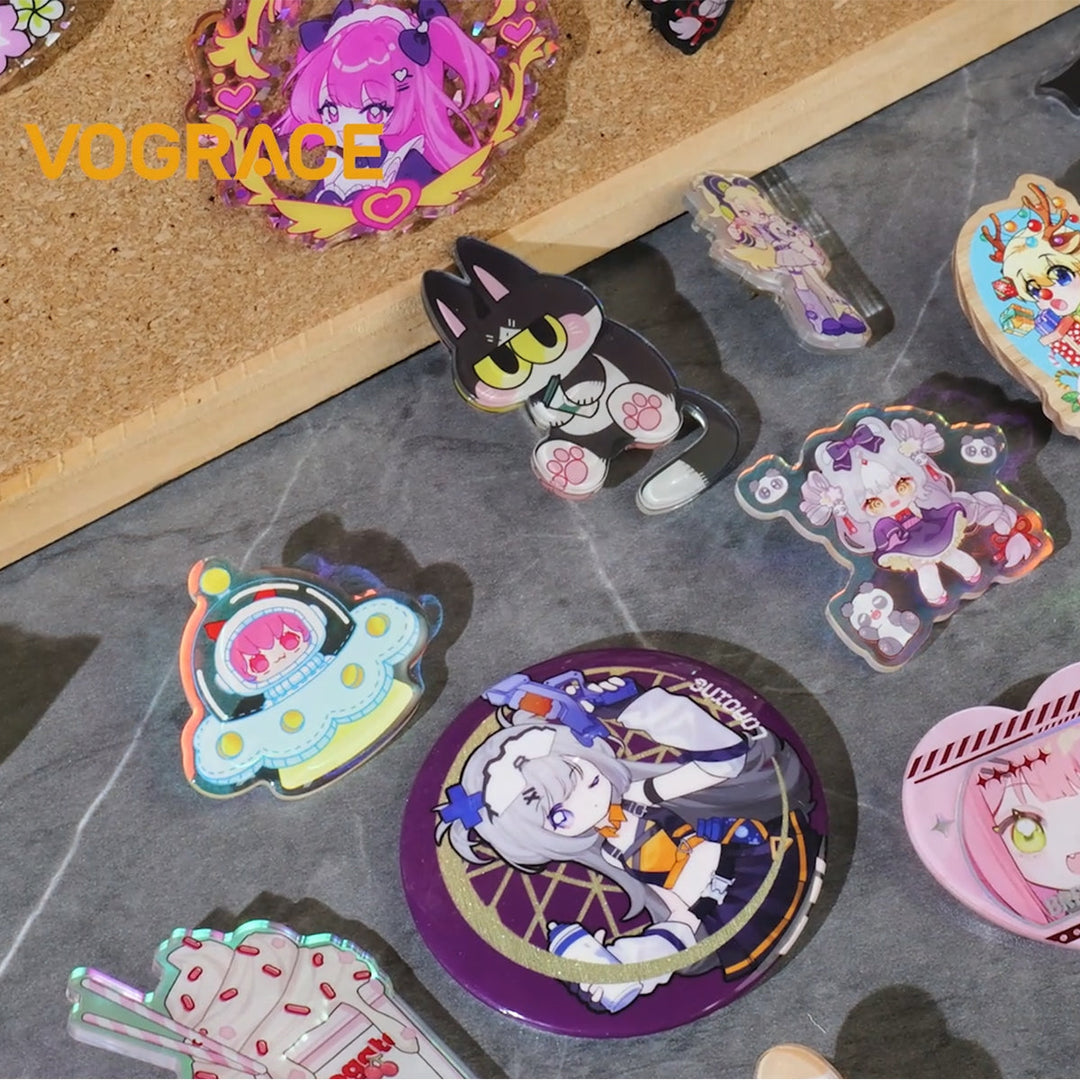 Custom Enamel Pins With Epoxy Options