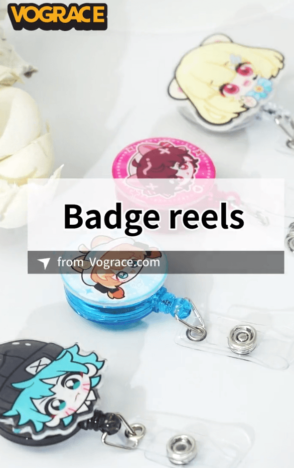Custom Acrylic Badge Reels: Adding Style and Identity to Your Workday - VOGRACE