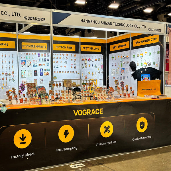 Bereiten Sie sich auf die Conventionsaison vor: Sichern Sie sich Ihr bestes Merch mit Vograce!