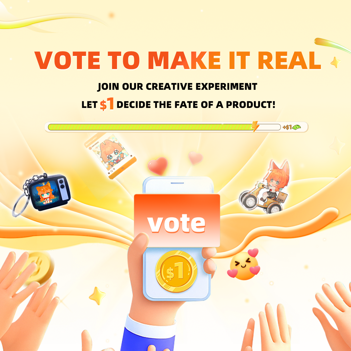 Vograce Launches $1 Crowdfunding: Your Vote Shapes Our Next Product! - VOGRACE