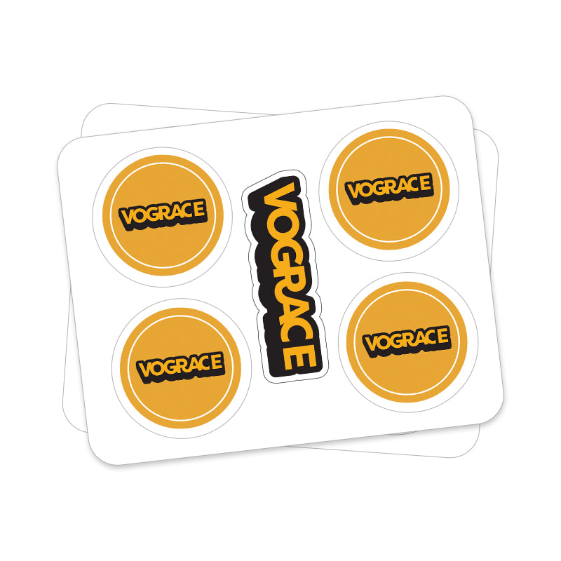 Custom Kiss Cut Stickers Sheets - VOGRACE