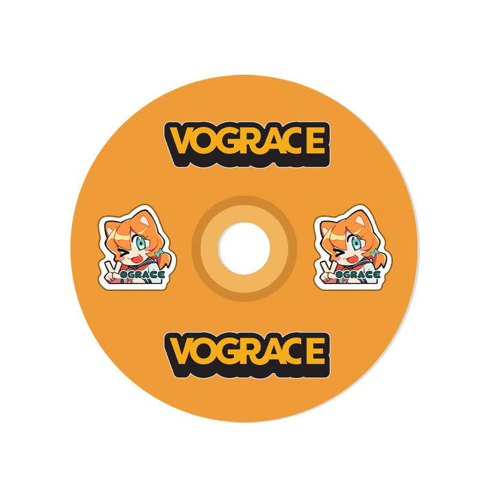 Custom CD stickers - VOGRACE