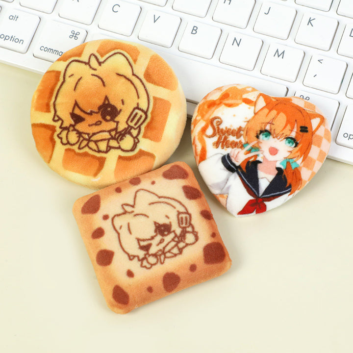 Pins de Botón de Peluche Personalizados 