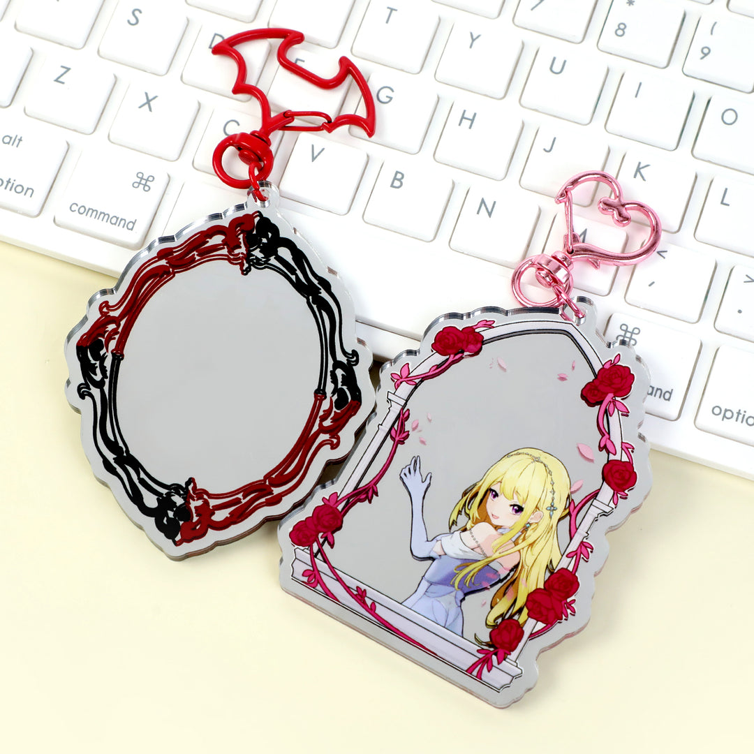 Custom Magic Mirror Perspective Acrylic Keychains - VOGRACE